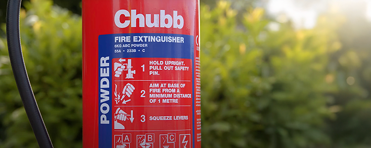 Chubb Vipond Dry Powder Fire Extinguisher